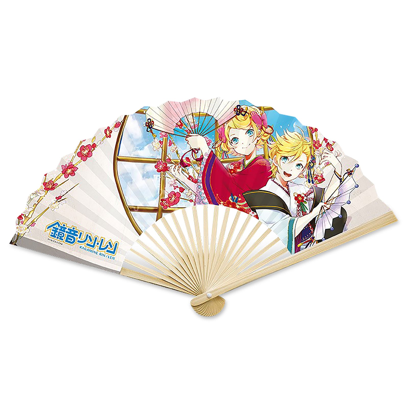 Productafbeelding Hatsune Miku- Miku & Twins Kimono Waaier