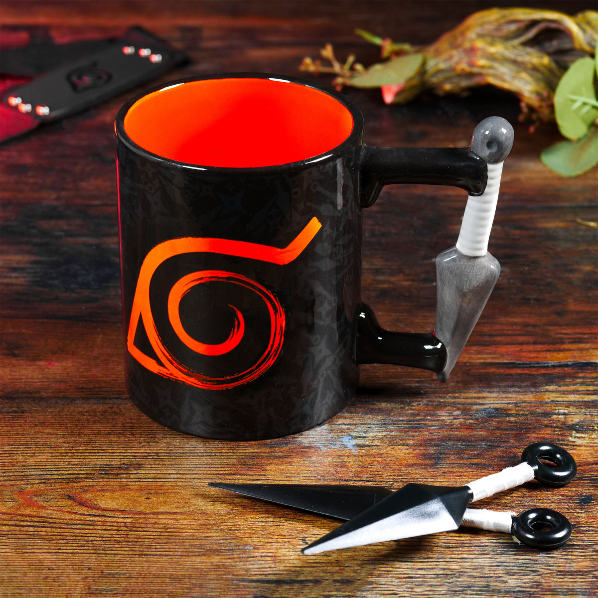 Productafbeelding Naruto Shippuden - Kunai Konoha 3D Mok
