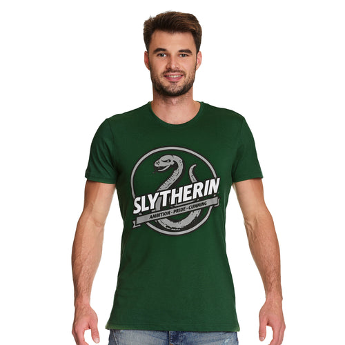 Productafbeelding Slytherin House Values T-shirt groen - Harry Potter