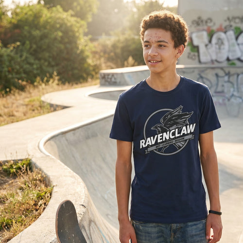 Productafbeelding Ravenclaw House Values T-Shirt blauw - Harry Potter