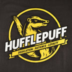 Productafbeelding Hufflepuff House Values T-Shirt Grijs - Harry Potter