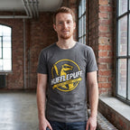 Productafbeelding Hufflepuff House Values T-Shirt Grijs - Harry Potter