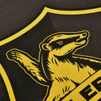 Productafbeelding Hufflepuff Logo T-Shirt Grijs - Harry Potter