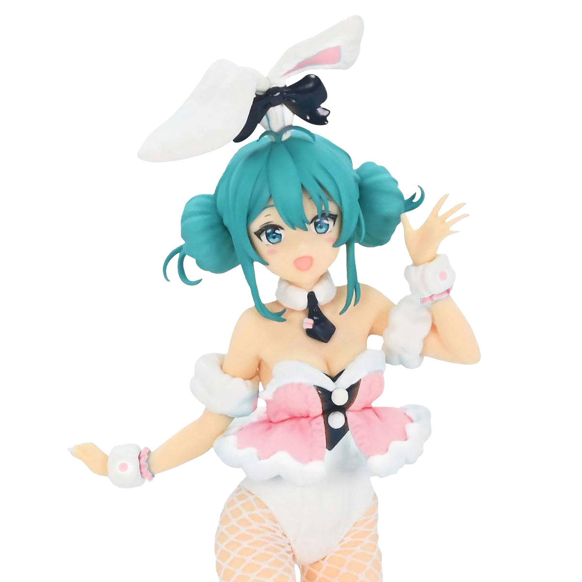 Productafbeelding Hatsune Miku - Baby Roze Wit Konijn BiCute Bunnies Vocaloid Figuur