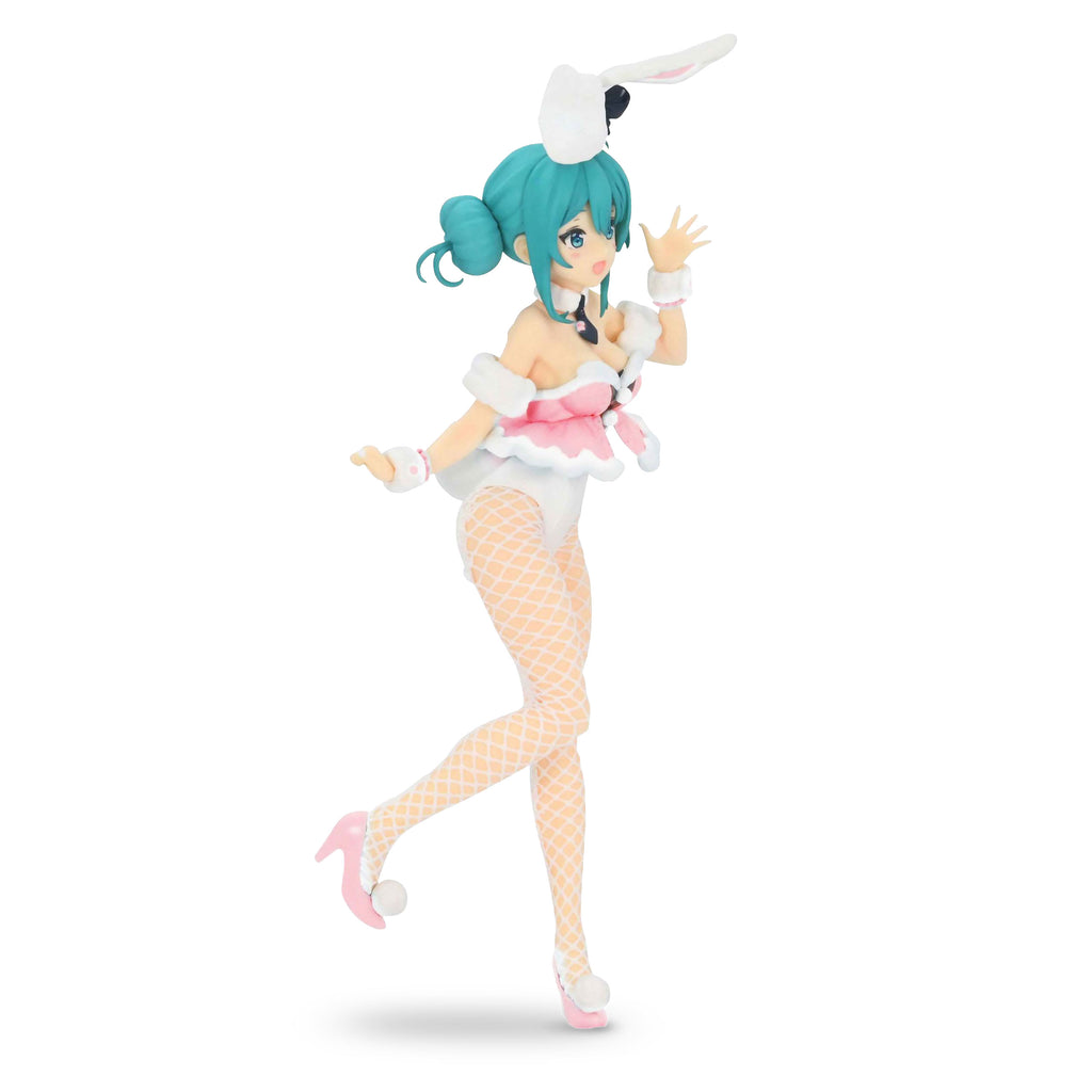 Productafbeelding Hatsune Miku - Baby Roze Wit Konijn BiCute Bunnies Vocaloid Figuur