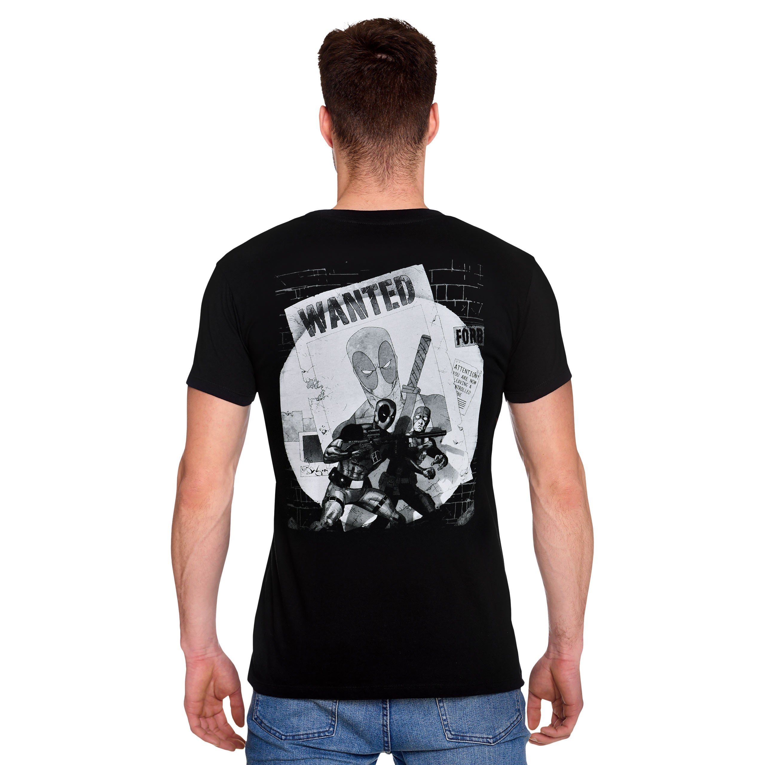 Productafbeelding Deadpool - Wanted T-shirt zwart