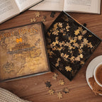 Productafbeelding In de Ban van de Ring - Kaart van Midden-aarde Puzzel