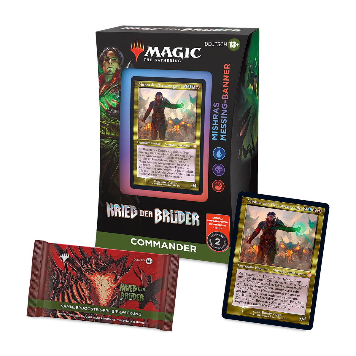 Productafbeelding Oorlog van de Broeders Commandant Deck Mishra's Messing Banier - Magic The Gathering