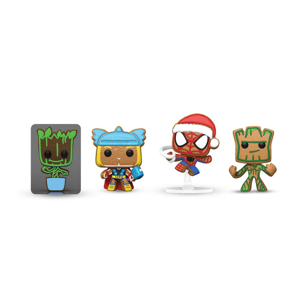 Productafbeelding Marvel - Happy Holidays Funko Pocket Pop 4-delige Figurenset