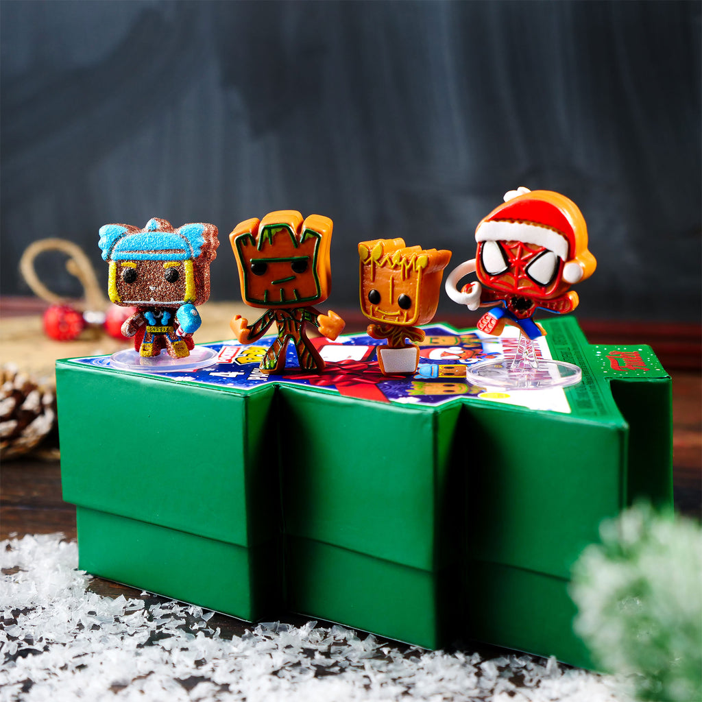 Productafbeelding Marvel - Happy Holidays Funko Pocket Pop 4-delige Figurenset