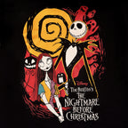 Productafbeelding Nightmare Before Christmas - Jack & Sally T-shirt zwart