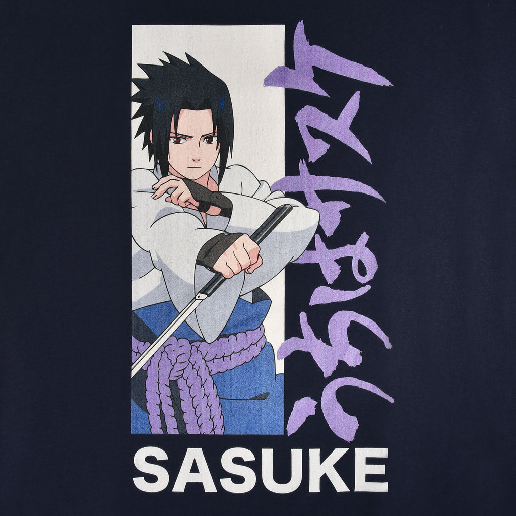 Productafbeelding Naruto - Sasuke T-shirt blauw