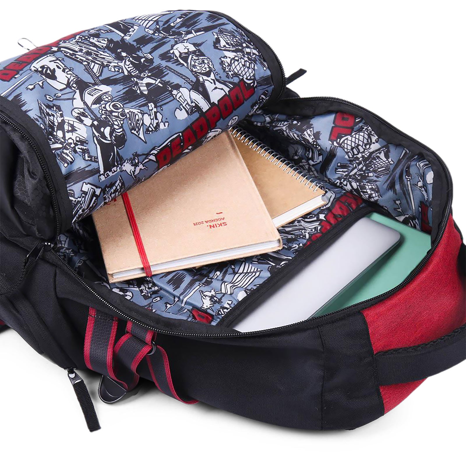 Product image Deadpool Logo Backpack black-red