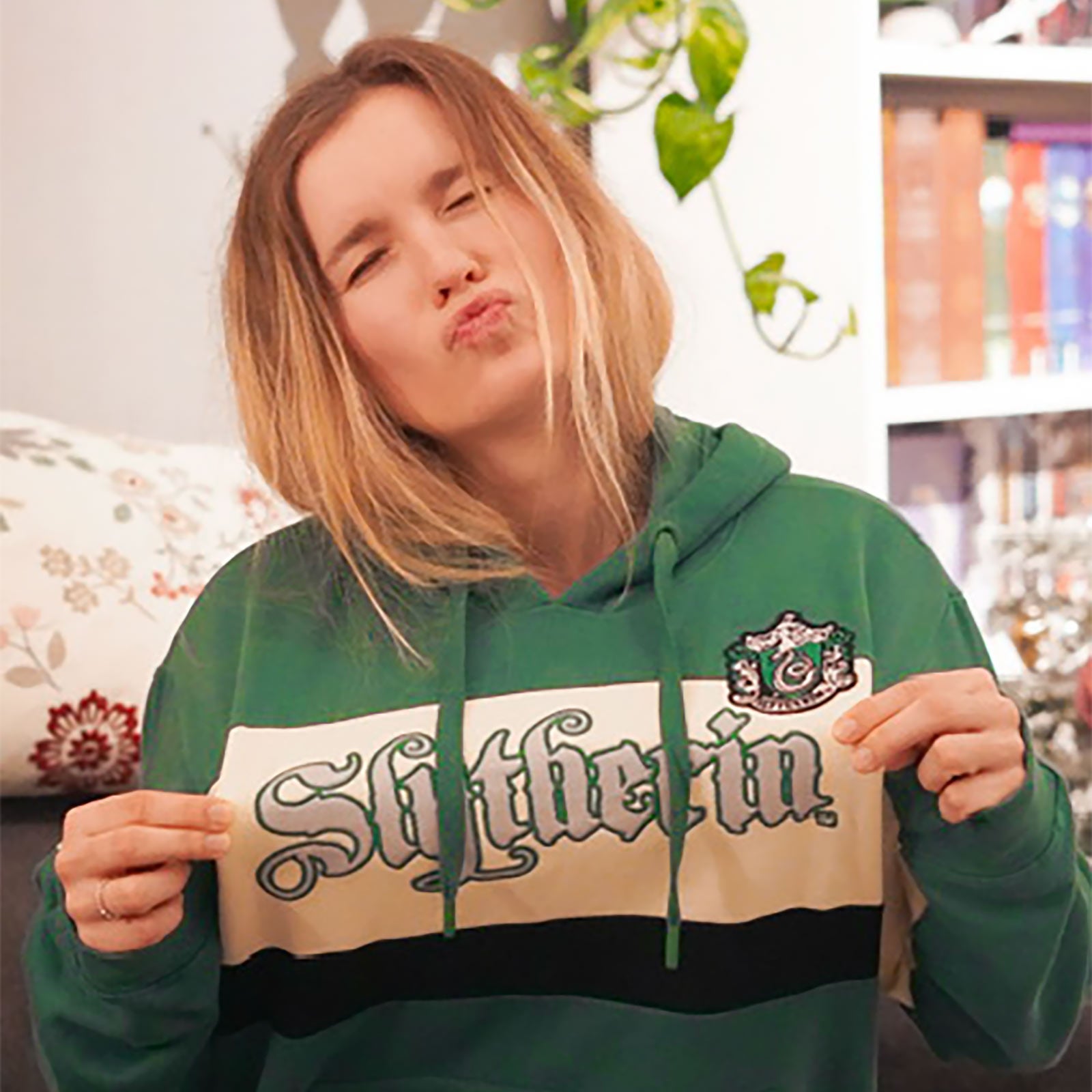 Product image Harry Potter - Team Slytherin Block Hoodie