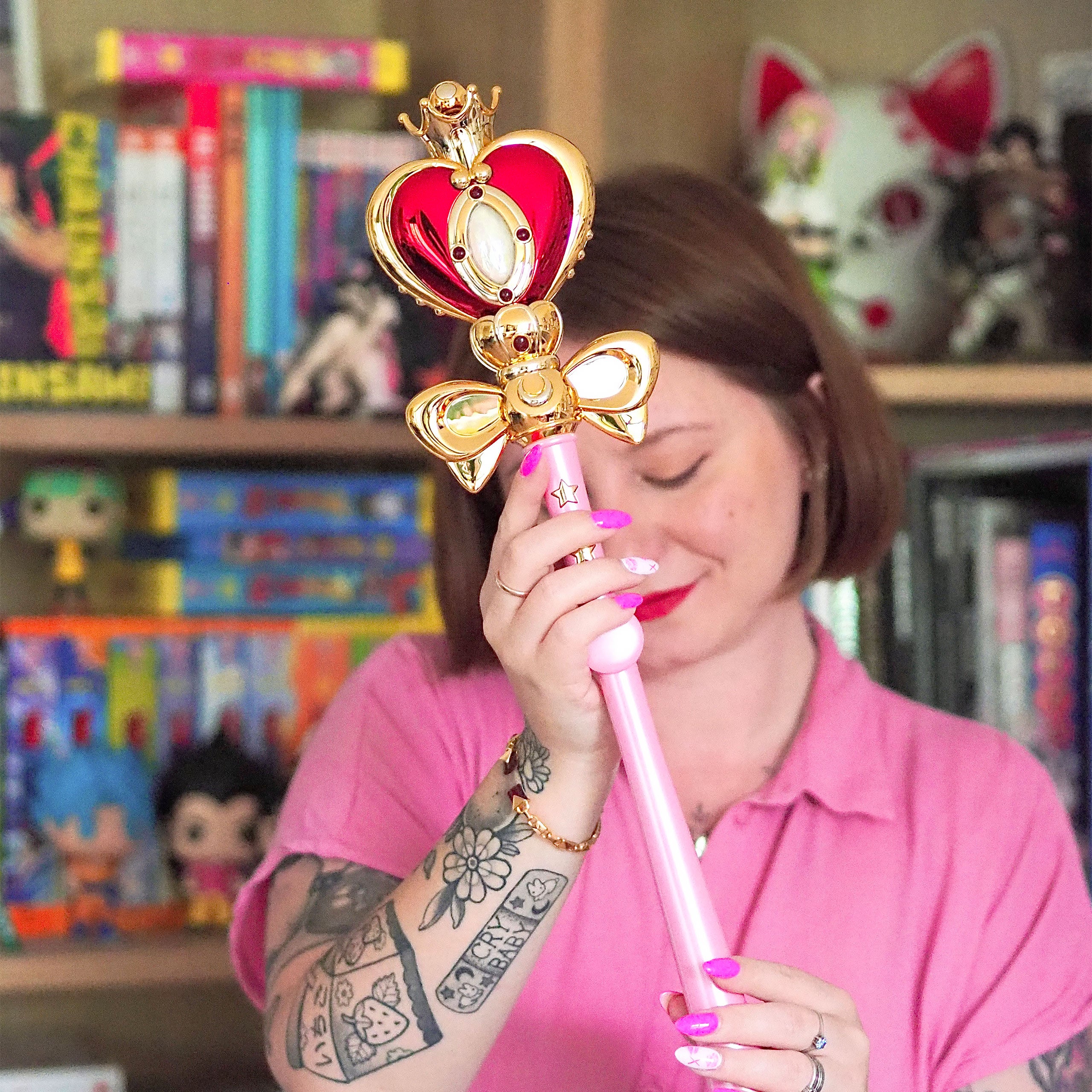 Productafbeelding Sailor Moon - Kosmische Scepter van de Maanharten Replica
