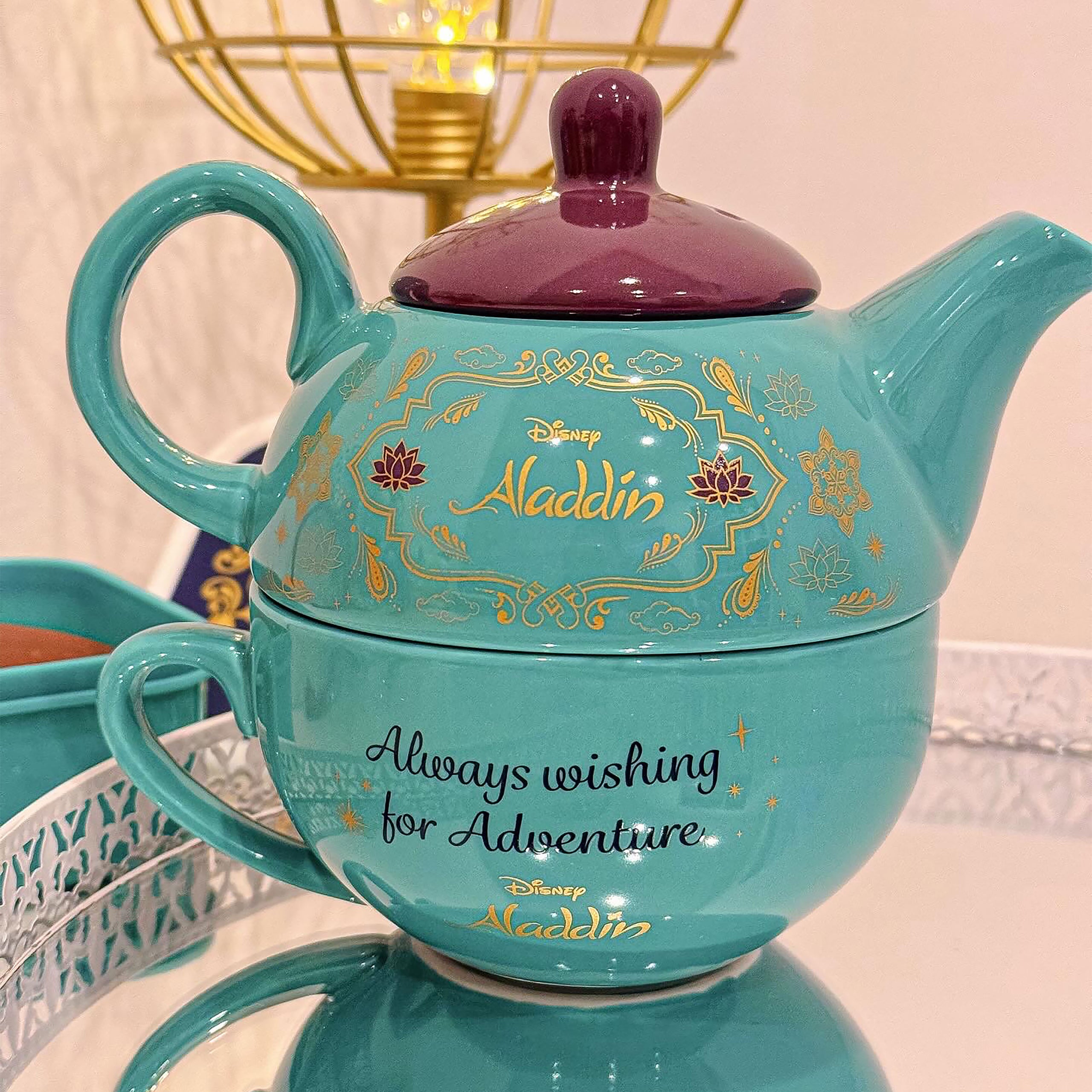 Product image Aladdin - Always Wishing for Adventure Tea Pot with Cup