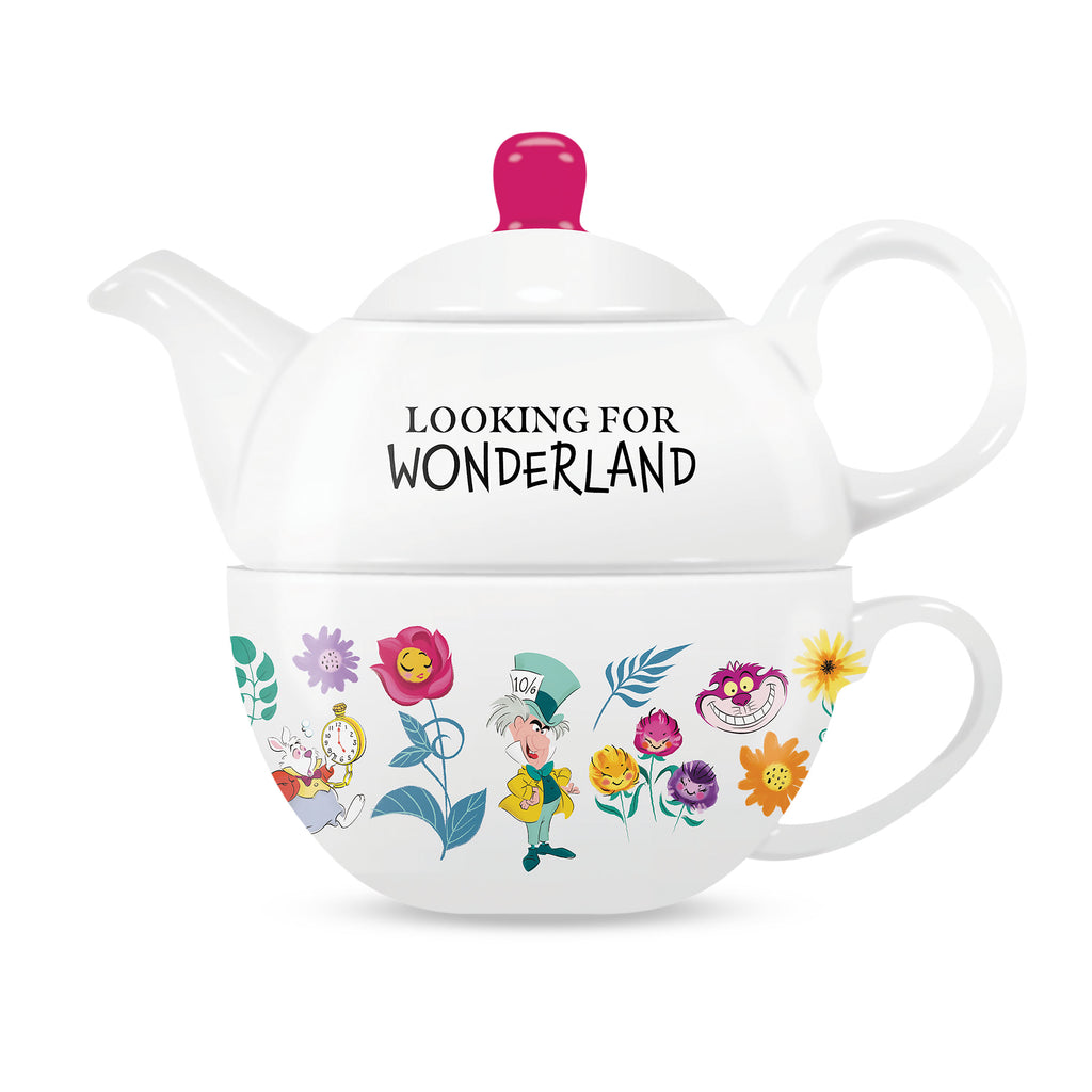 Productafbeelding Alice in Wonderland - Looking For Wonderland Theepot met Beker