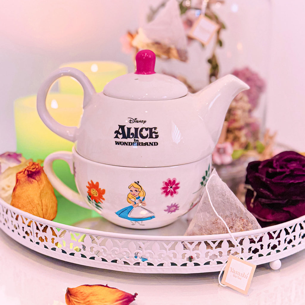 Productafbeelding Alice in Wonderland - Looking For Wonderland Theepot met Beker