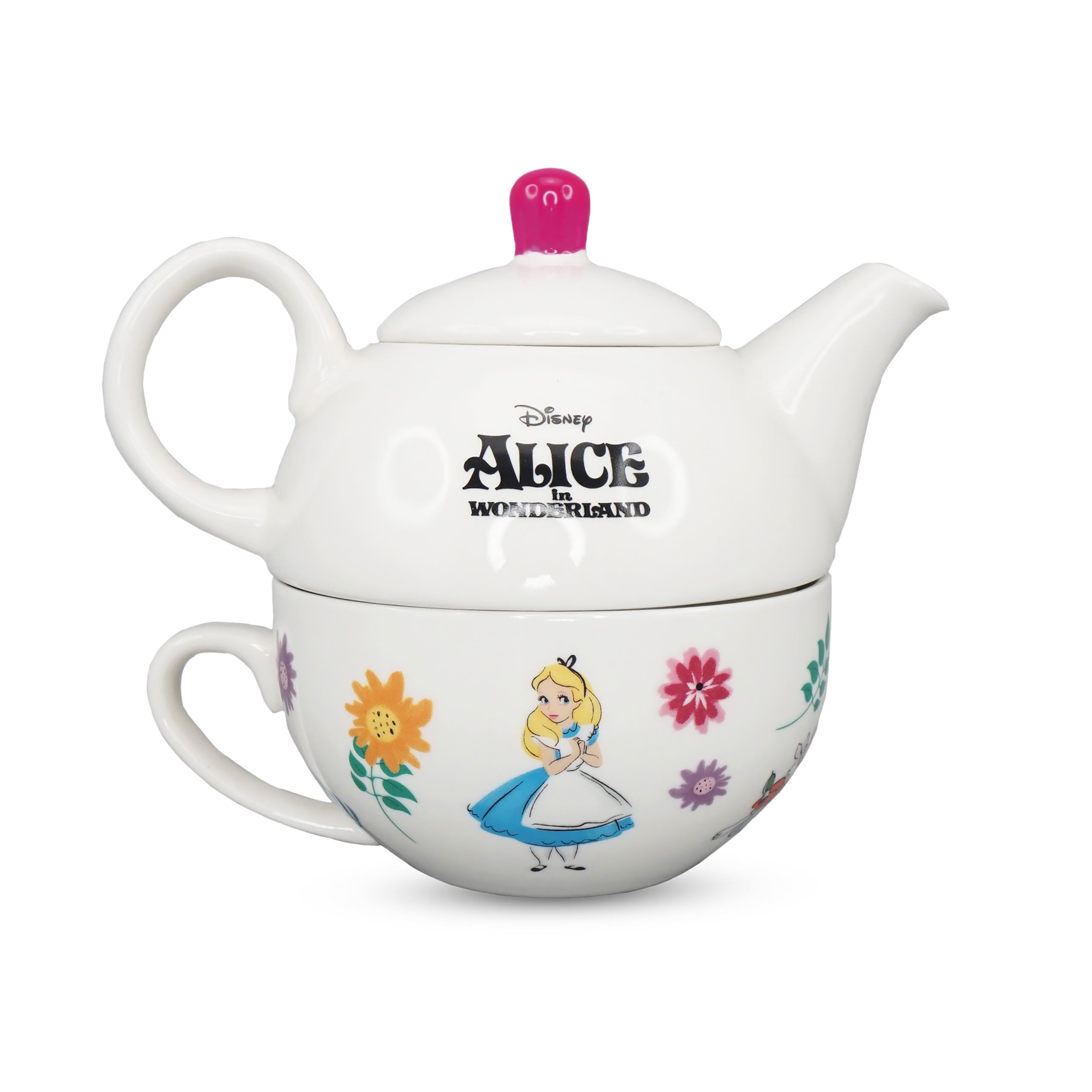 Productafbeelding Alice in Wonderland - Looking For Wonderland Theepot met Beker
