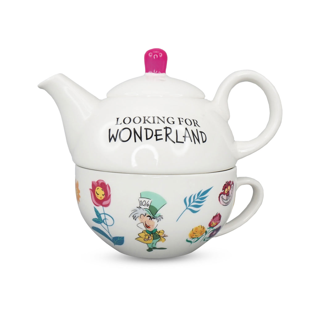 Productafbeelding Alice in Wonderland - Looking For Wonderland Theepot met Beker