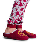 Productafbeelding Harry Potter - Hogwarts Wapen Pluche Pantoffels Rood