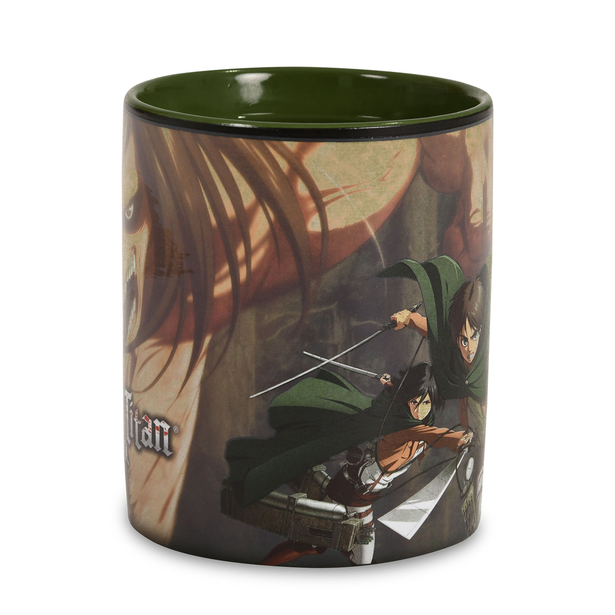 Productafbeelding Attack on Titan - Eren & Titan Thermisch effect Mok