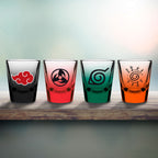 Productafbeelding Naruto Shippuden - Symbolen Shots Glassenset