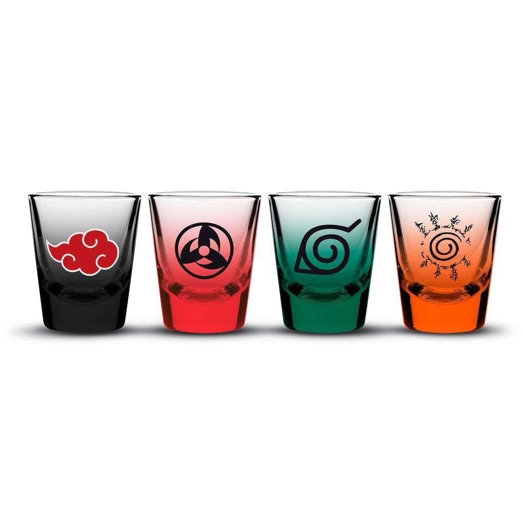 Productafbeelding Naruto Shippuden - Symbolen Shots Glassenset