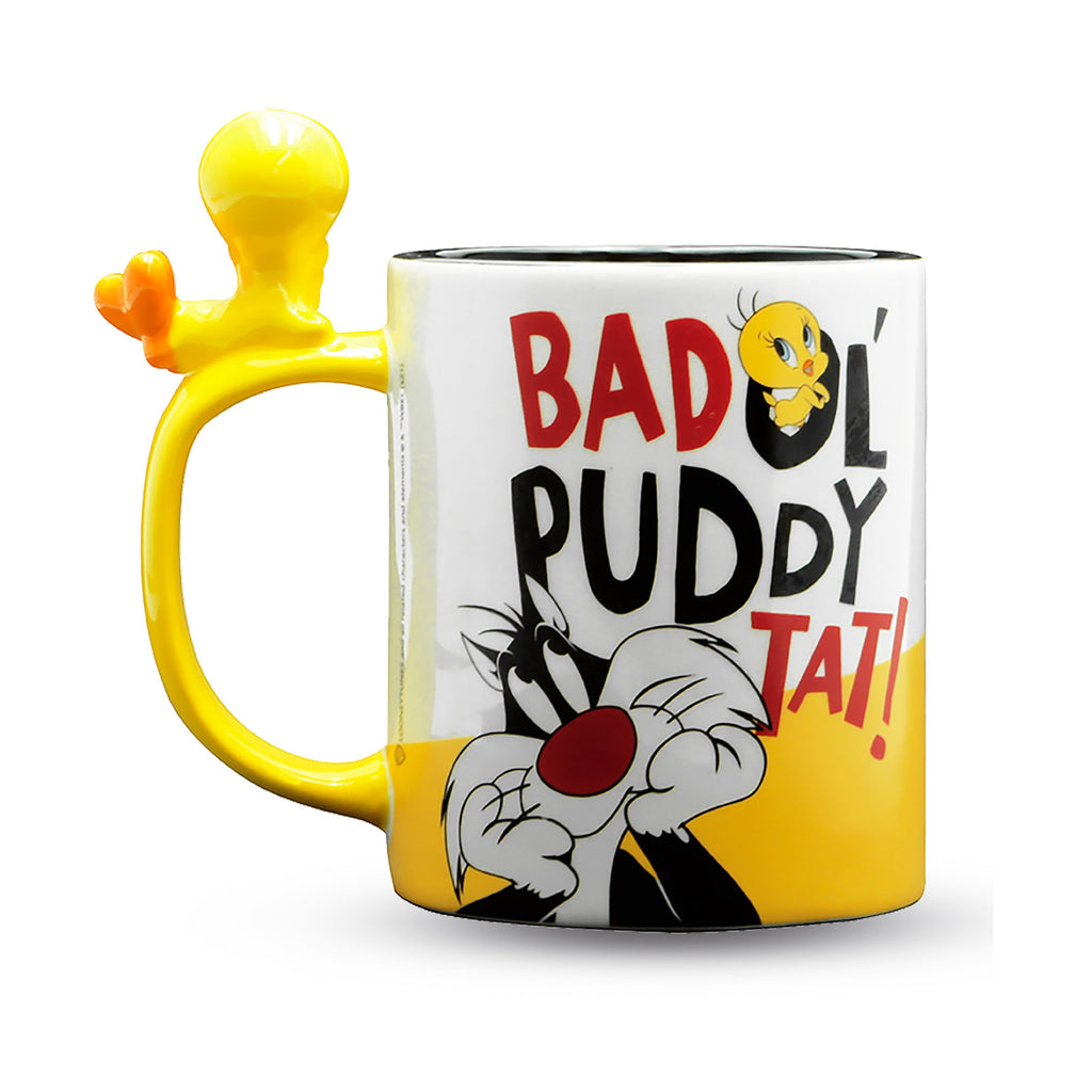 Productafbeelding Looney Tunes - Tweety & Sylvester Mok met 3D-handvat