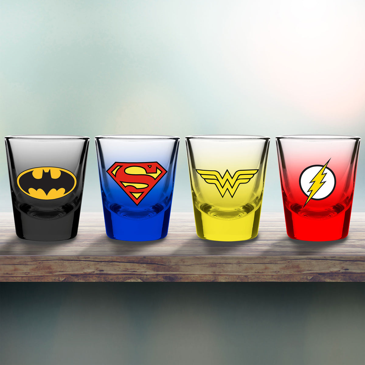 Productafbeelding DC Comics - Symbolen Shots Glass Set
