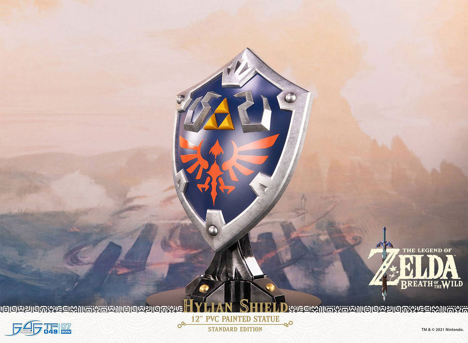 Productafbeelding Zelda - Hylia Schild Replica Standbeeld