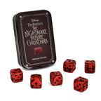Productafbeelding Nightmare Before Christmas - Dobbelsteen Set 6st