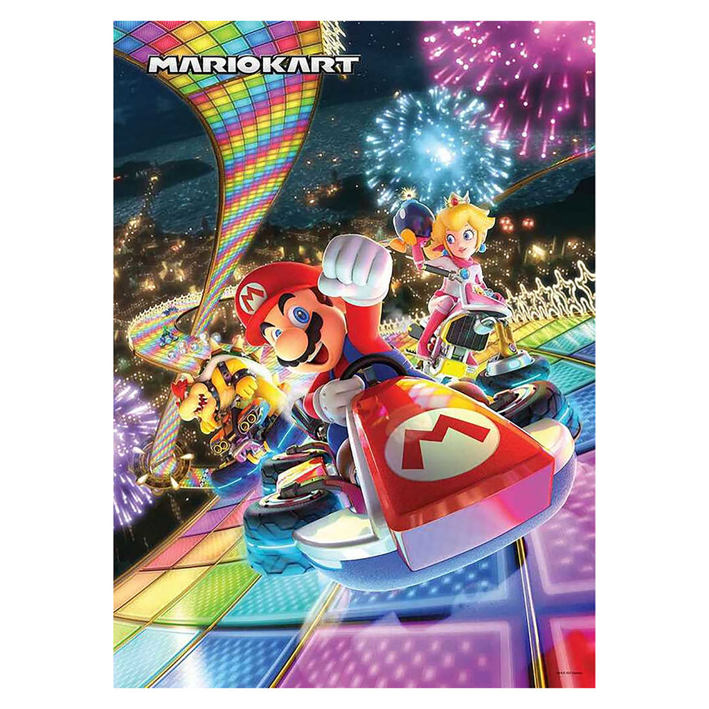 Productafbeelding Super Mario - Mario Kart Rainbow Road Puzzel