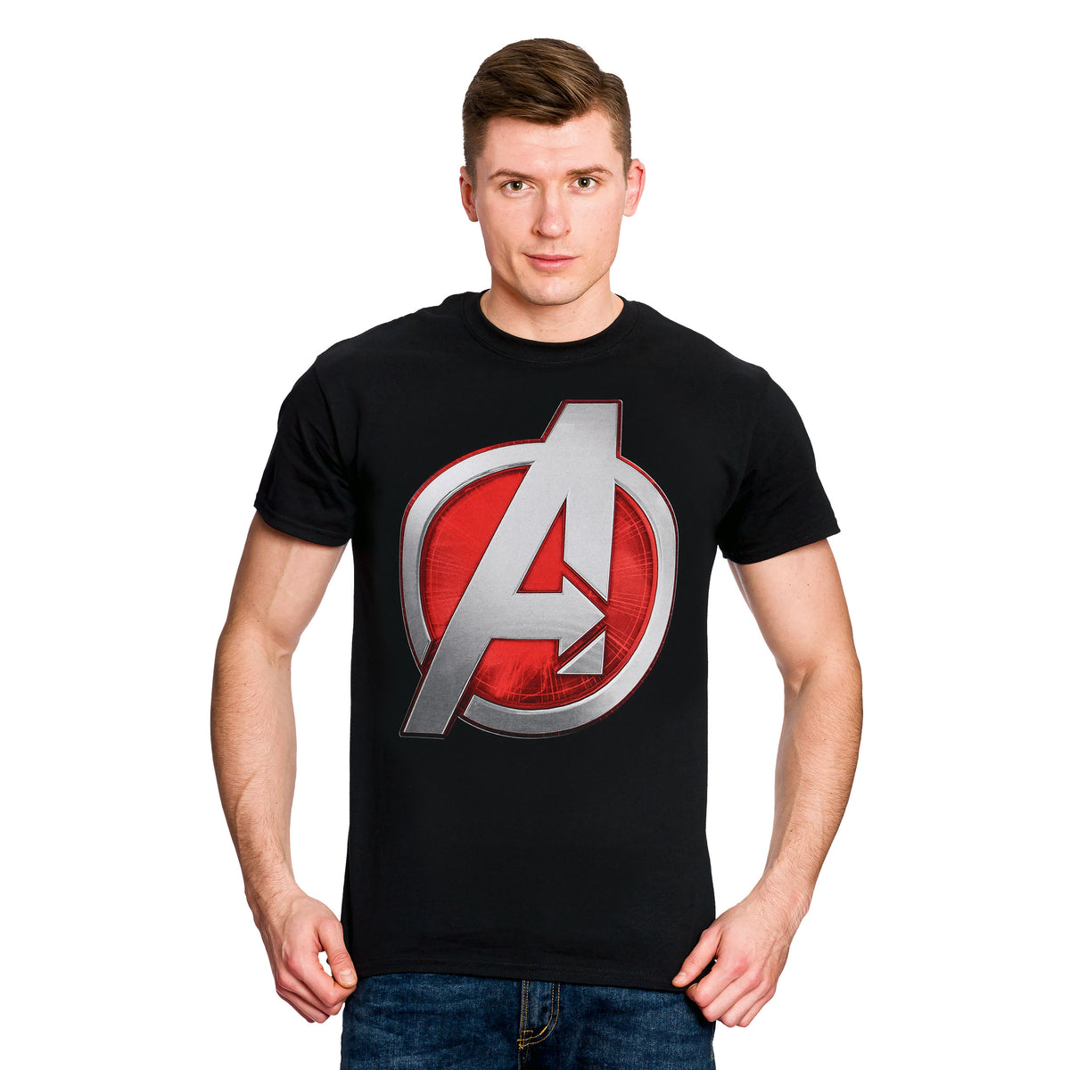 Productafbeelding Avengers - Logo T-Shirt Zwart