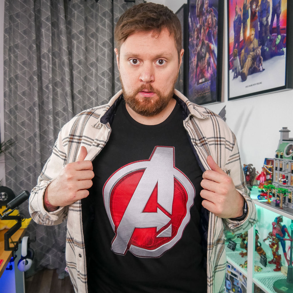 Productafbeelding Avengers - Logo T-Shirt Zwart
