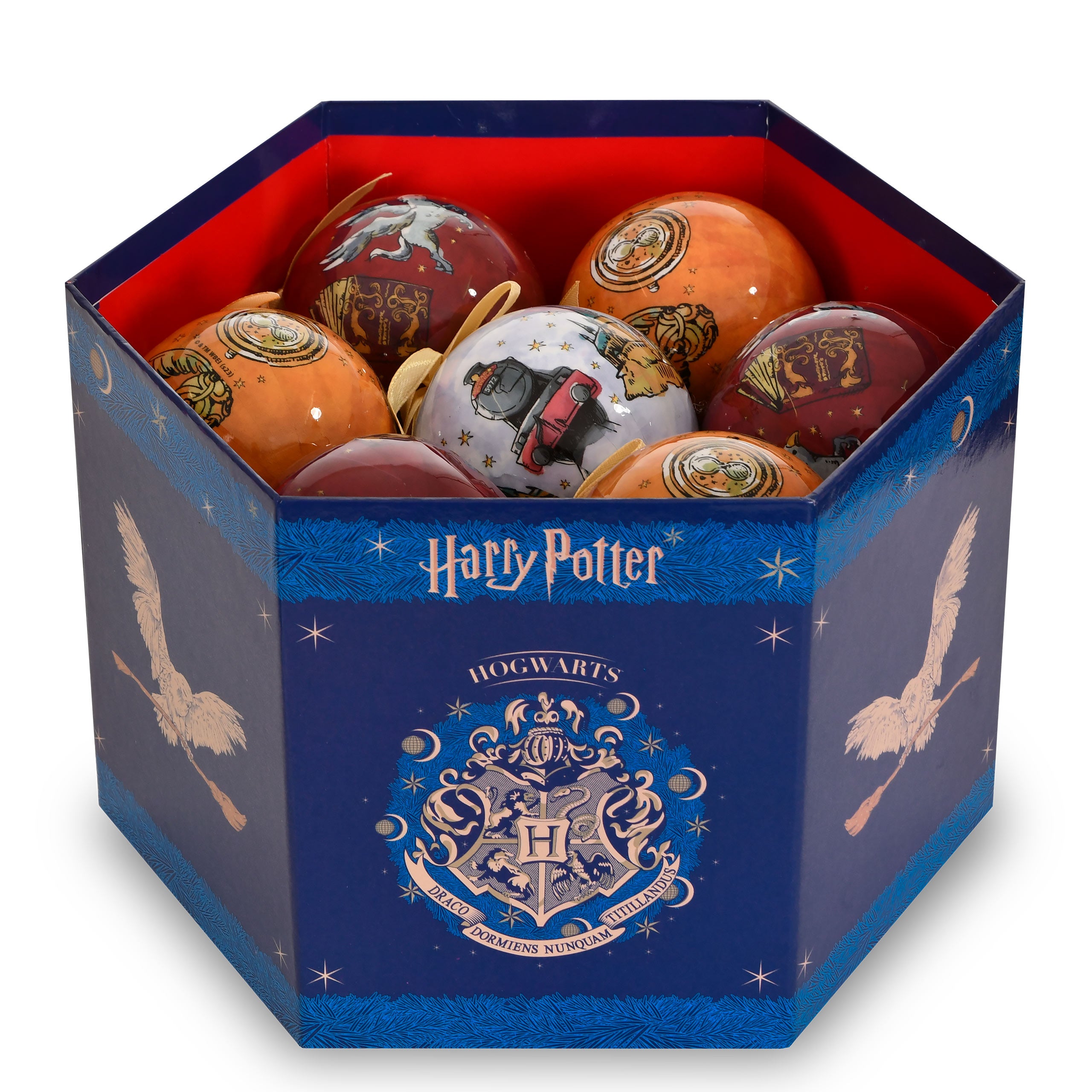 Productafbeelding Wizarding World kerstballen, set van 14 - Harry Potter
