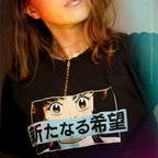 Productafbeelding Star Wars - Manga Leia T-shirt Zwart