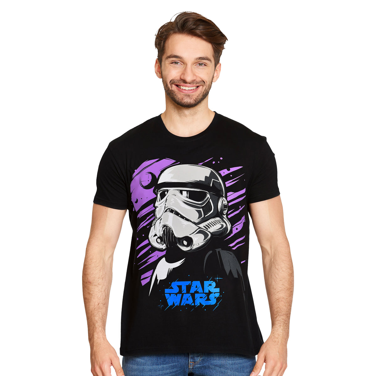 Productafbeelding Star Wars - Galaxy Stormtrooper T-shirt zwart
