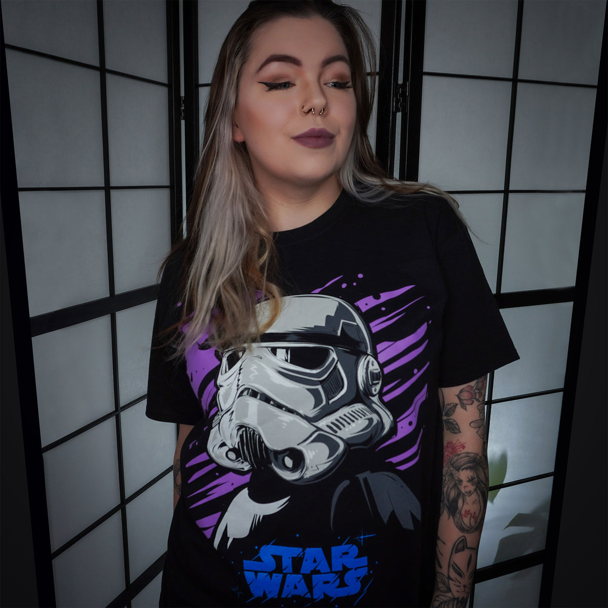 Productafbeelding Star Wars - Galaxy Stormtrooper T-shirt zwart