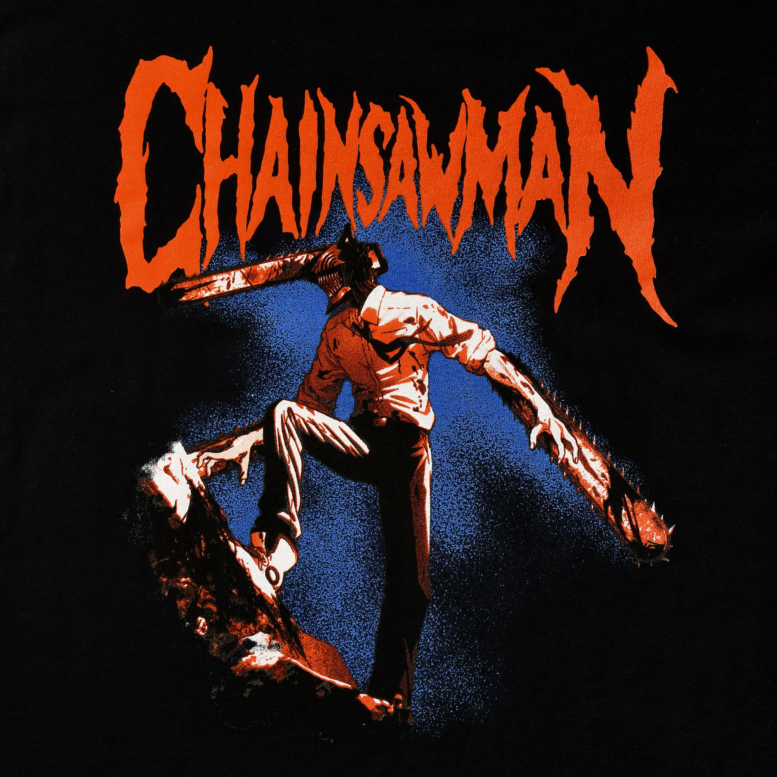 Productafbeelding Chainsaw Man - Rood Logo T-Shirt zwart