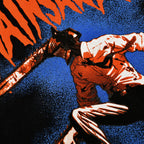 Productafbeelding Chainsaw Man - Rood Logo T-Shirt zwart
