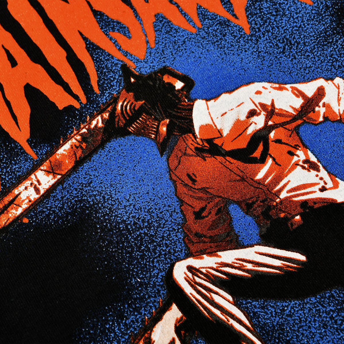 Productafbeelding Chainsaw Man - Rood Logo T-Shirt zwart