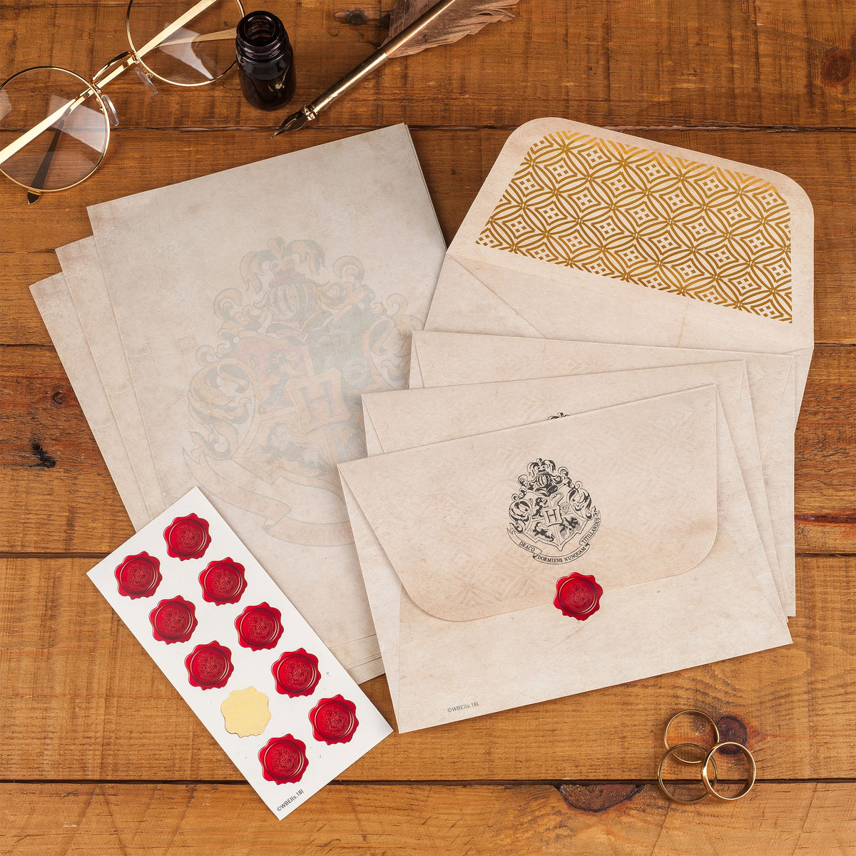 Productafbeelding Harry Potter - Hogwarts Briefpapier