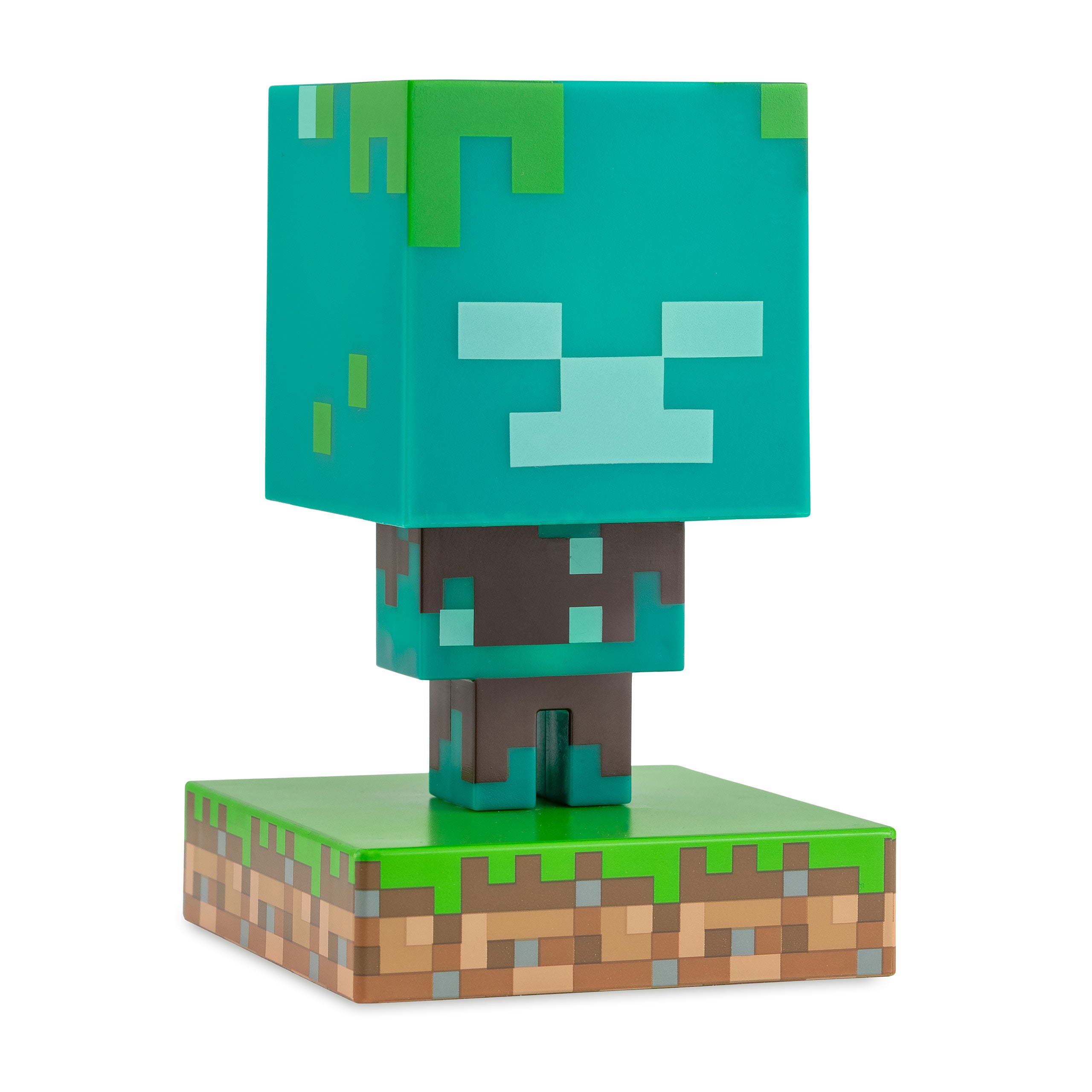 Productafbeelding Minecraft - Verdronken Zombie 3D Tafellamp