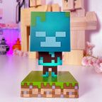Productafbeelding Minecraft - Verdronken Zombie 3D Tafellamp