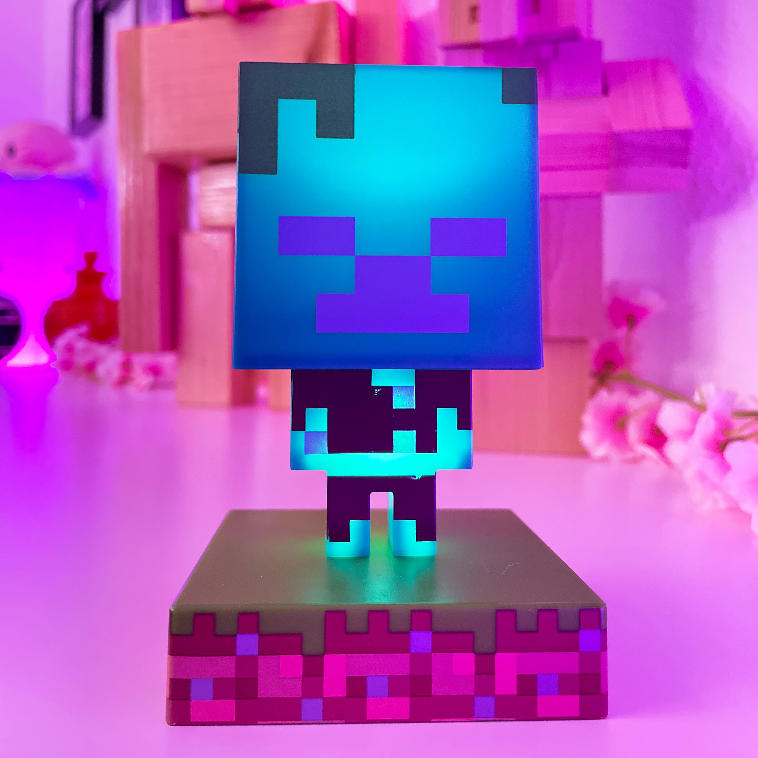 Productafbeelding Minecraft - Verdronken Zombie 3D Tafellamp