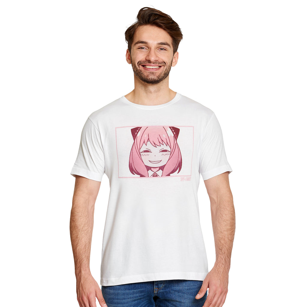 Productafbeelding Spy x Family - Anya Forger Close Up Face T-Shirt wit