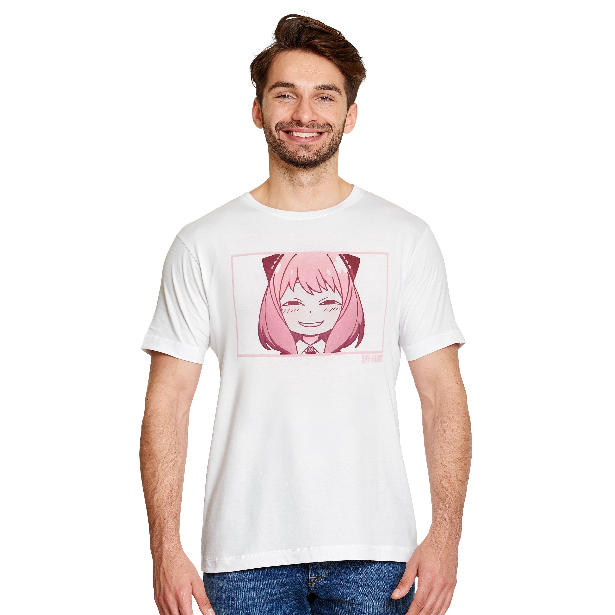 Productafbeelding Spy x Family - Anya Forger Close Up Face T-Shirt wit