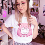 Productafbeelding Spy x Family - Anya Forger Close Up Face T-Shirt wit