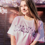 Productafbeelding Spy x Family - Emoties van Anya T-shirt roze